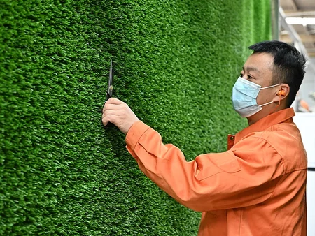 Mid-Process Turf Quality Inspection